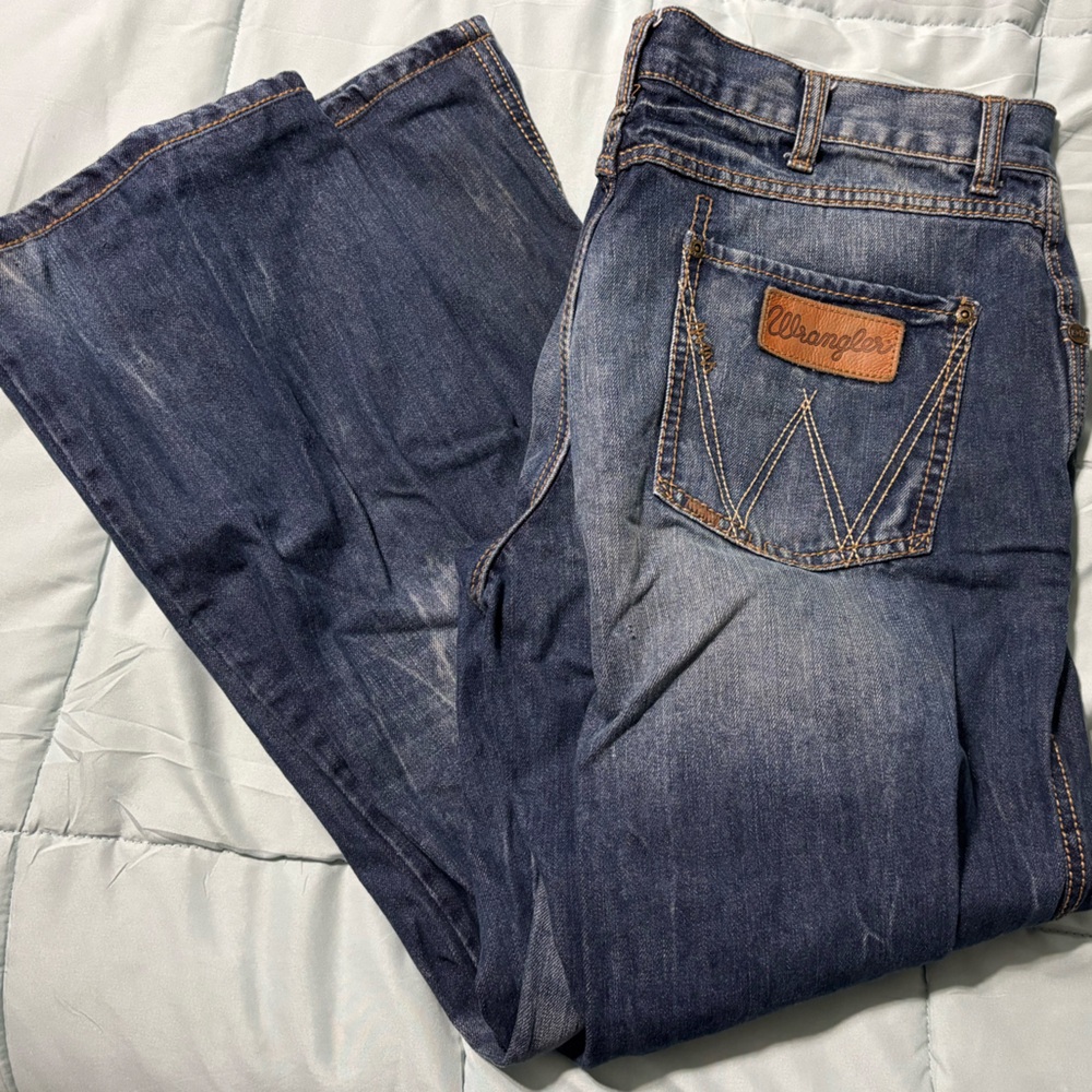 Wrangler Men's Retro relaxed boot jeans